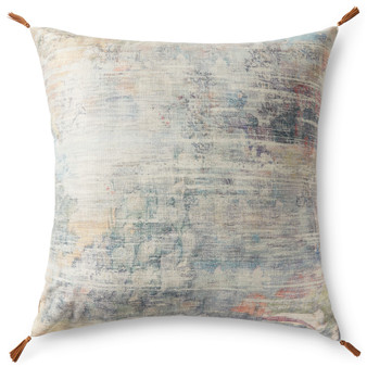 Loloi LFP0015 Ivory  Multi 36W x 36D x 6H Pillow