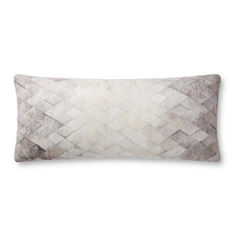 Loloi II P0897 Grey  Multi 13 x 35 Cover Only Pillow
