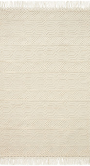 Loloi II Noelle Ivory 18 x 18 Sample Rug