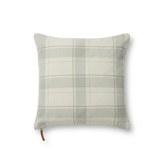 Chris Loves Julia x Loloi Linus Sage  Multi 18 x 18 Pillow