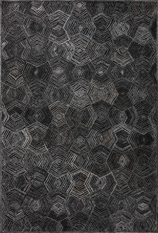 Loloi Prescott Charcoal 18 x 18 Sample Rug