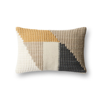 Loloi P0506 Teal  Multi 13 x 21 Cover wPoly Pillow