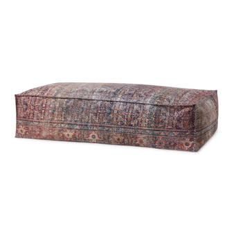 Loloi II LPF0029 Multi 24W x 48D x 12H Pouf