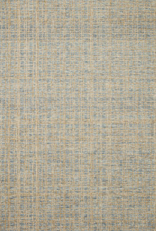 Chris Loves Julia x Loloi Polly Blue  Sand 18 x 18 Sample Rug