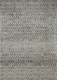 Loloi II Neda Ivory  Charcoal 18 x 18 Sample Rug