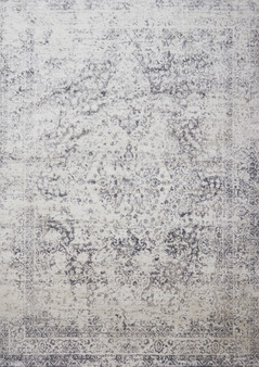 Loloi II Patina Silver  Lt. Grey 18 x 18 Sample Rug