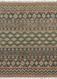 Loloi Owen Indigo  Sage 18 x 18 Sample Rug