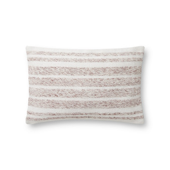 Loloi PLL0067 Blush  Natural 13 x 21 Cover wPoly Pillow