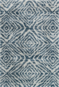 Loloi Quincy Ocean  Pebble 18 x 18 Sample Rug