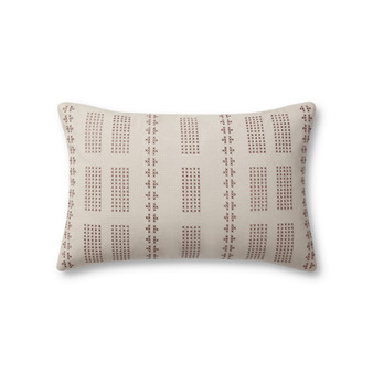 Jean Stoffer x Loloi Thomas Natural 13 x 21 Cover wPoly Pillow