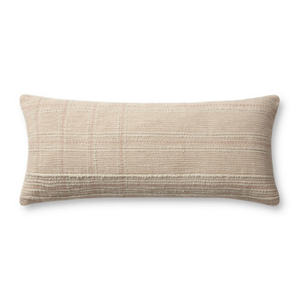 Angela Rose x Loloi Calista PAR0019 Ivory  Blush 13 x 35 Cover wPoly Pillow