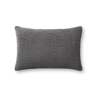 Loloi Grey 16 x 26 Cover wPoly Pillow