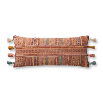 Loloi Brick  Multi 13 x 35 Cover wPoly Pillow