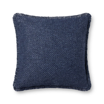 Loloi II PLL0121 Navy 22 x 22 Cover wPoly Pillow