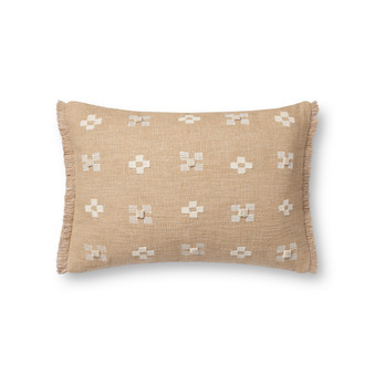 Loloi II PLL0122 Natural 13 x 21 Cover wPoly Pillow