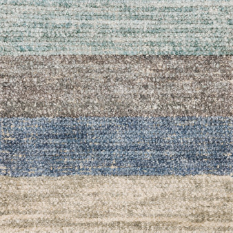 Loloi Serena Color Block  01 18 x 18 Sample Rug