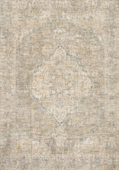 Loloi Revere Granite  Blue 18 x 18 Sample Rug