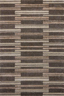 Loloi Silas Mocha  Champagne 18 x 18 Sample Rug