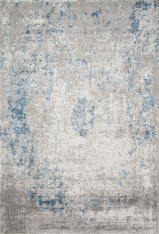Loloi Sienne Dove  Ocean 18 x 18 Sample Rug