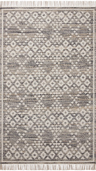 Angela Rose x Loloi Rivers Denim  Ivory 18 x 18 Sample Rug