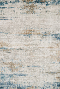 Loloi Sienne Ivory  Azure 18 x 18 Sample Rug