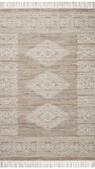 Angela Rose x Loloi Rivers Lilac  Ivory 18 x 18 Sample Rug