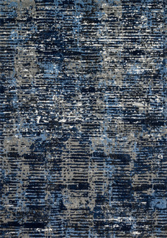 Loloi Viera Dark Blue  Grey 18 x 18 Sample Rug