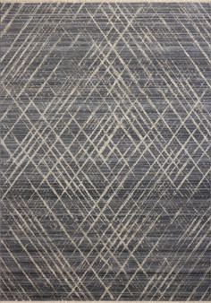 Loloi II Wade Midnight  Beige 18 x 18 Sample Rug