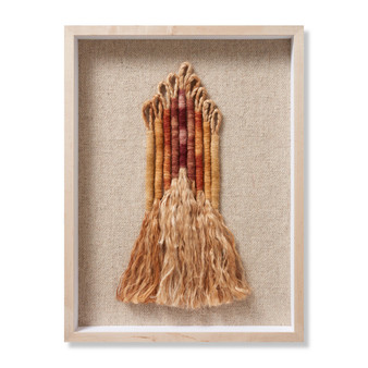 Loloi Chrissy Beige  Orange 1-7 x 2-1 Wall Art