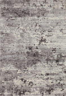 Loloi Theory Charcoal  Grey 18 x 18 Sample Rug