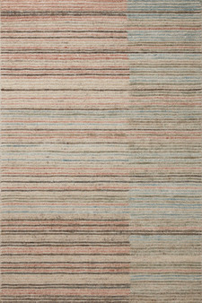 Loloi Stiles Beige  Multi 18 x 18 Sample Rug