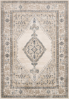 Loloi II Teagan Oatmeal  Ivory 18 x 18 Sample Rug
