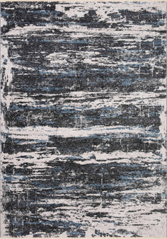 Loloi II Vance Charcoal  Dove 18 x 18 Sample Rug (1)