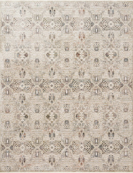 Loloi Theia Granite  Ivory 18 x 18 Sample Rug
