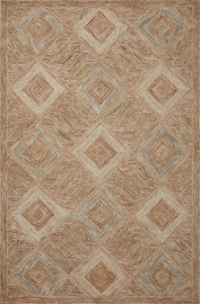 Loloi II Varena Berry  Multi 18 x 18 Sample Rug