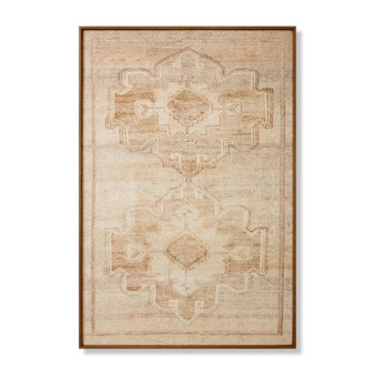 Loloi Florence Ivory  Beige 5-1 x 3-5 Wall Art