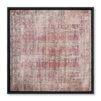 Loloi Milvio Rust  Multi 2-1 x 2-1 Wall Art