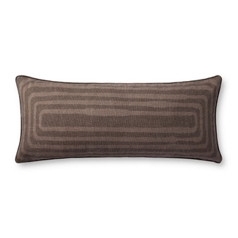 Brigette Romanek PBR0009 Brown 13 x 35 Cover wDown Pillow