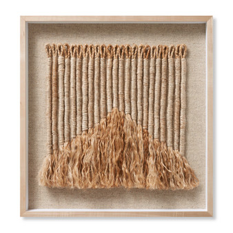 Loloi The Rise Beige  Brown 2-2 x 2-3 Wall Art