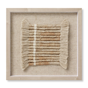 Loloi Get It Together Natural  Ivory 1-9 x 1-10 Wall Art