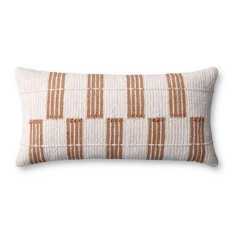 Loloi PLL0137 Rust  Multi 12 x 27 Cover wPoly Pillow