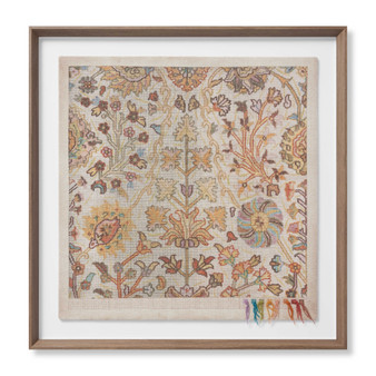 Loloi Rug Map Pastels Multi 2-1 x 2-1 Wall Art