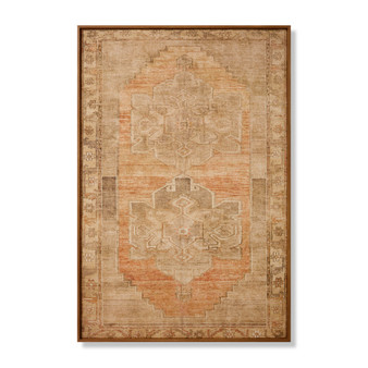 Loloi Barcelona Gold  Brown 5-1 x 3-5 Wall Art