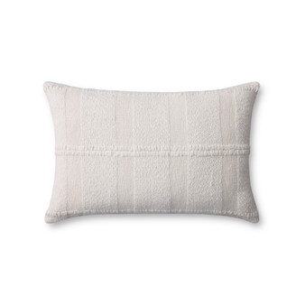 Loloi PLL0126 Ivory 16 x 26 Cover wDown Pillow