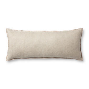 Jean Stoffer x Loloi PJS0018 Oatmeal 13 x 35 Cover Only Pillow