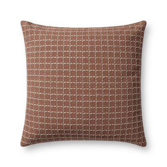 Jean Stoffer x Loloi PJS0017 Rose  Blush 22 x 22 Cover Only Pillow