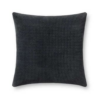 Loloi PLL0130 Dark Navy 22 x 22 Cover wDown Pillow