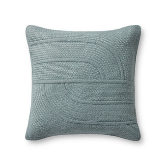 Loloi Lt. Blue 20 x 20 Cover wDown Pillow