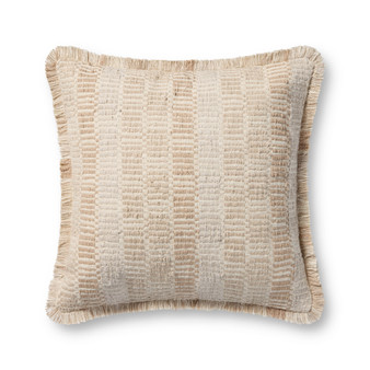 Loloi PLL0133 Natural  Multi 22 x 22 Cover Only Pillow