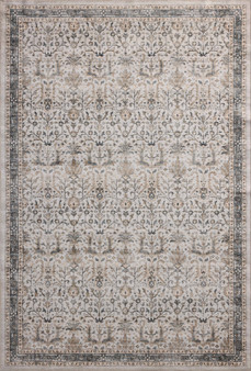Loloi II Anniston Ivory  Stone 18 x 18 Sample Rug